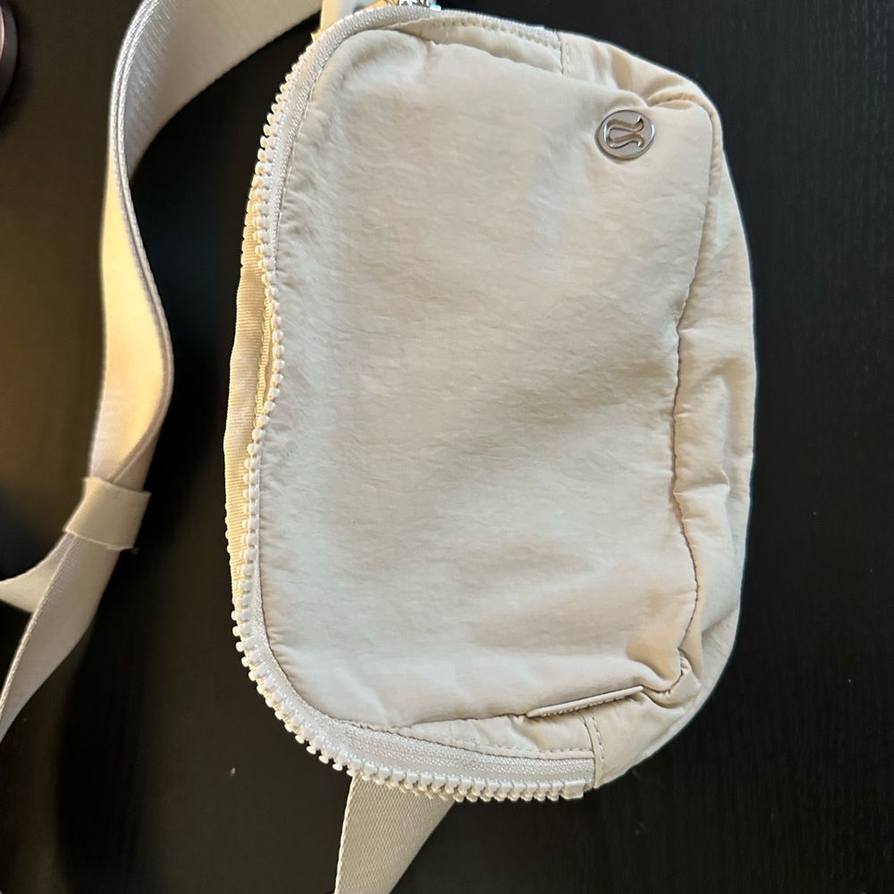 Lululemon Cream Crossbody Bag